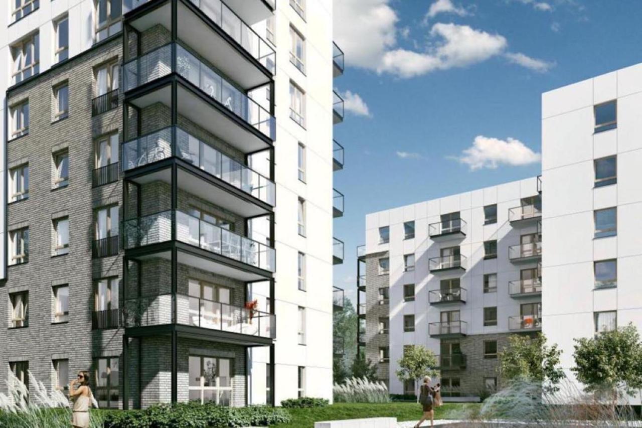 Elite Apartments Sunny Danzica Esterno foto